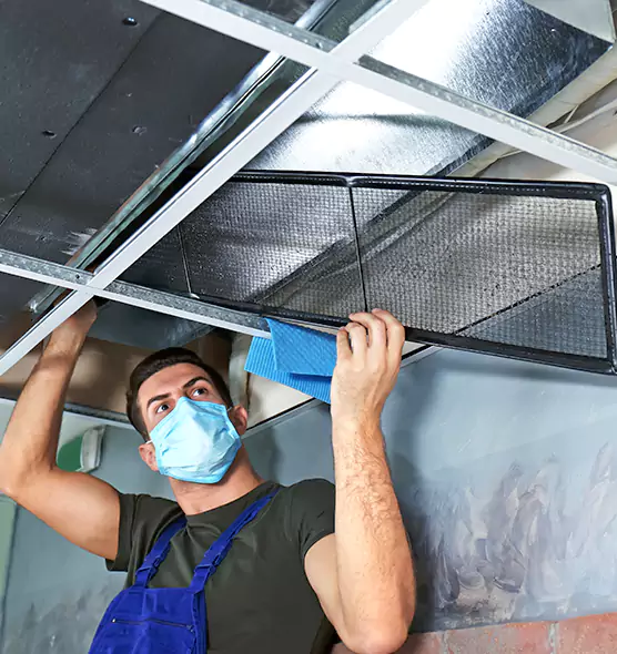 Professional Air Duct Pollen Cleaning in Coram, NY