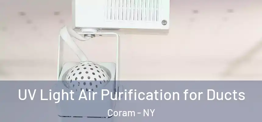  UV Light Air Purification for Ducts Coram - NY